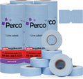 Perco 1 Line Blue Labels - 32,000 Labels for Price & Date Guns
