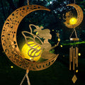 Fairy Moon Solar Light Wind Chimes for Outdoor Decor Gifts
