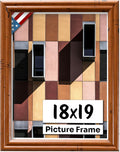 Distressed Oak 18x19 Picture Frame.75 in Wide - Handmade Solid Wood