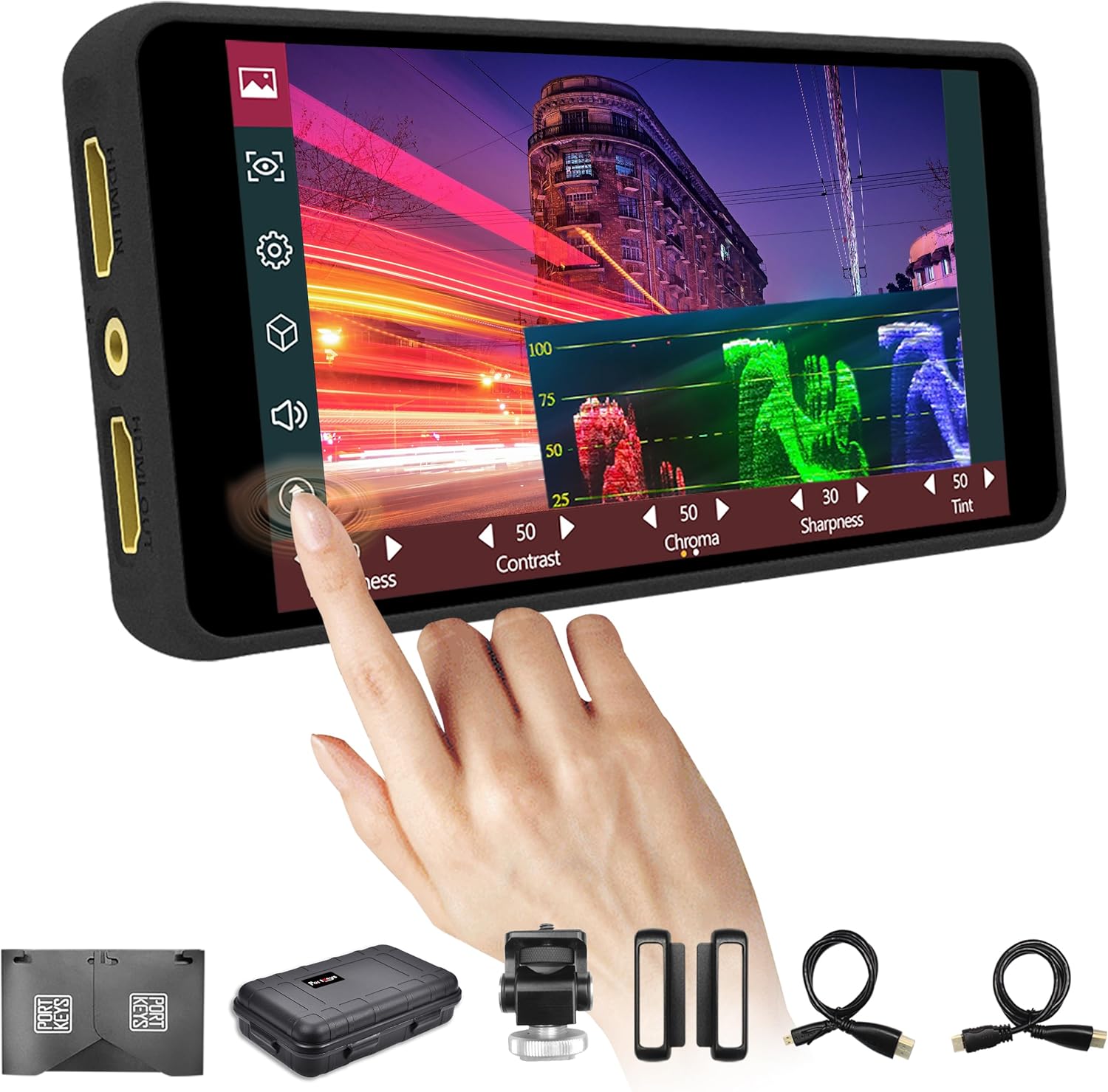 Portkeys PT5 II 5 Inch Touchscreen Monitor with 4K30P Input