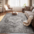 9x12 Area Rugs for Living Room Large Washable Area Rug - Soft Vintage