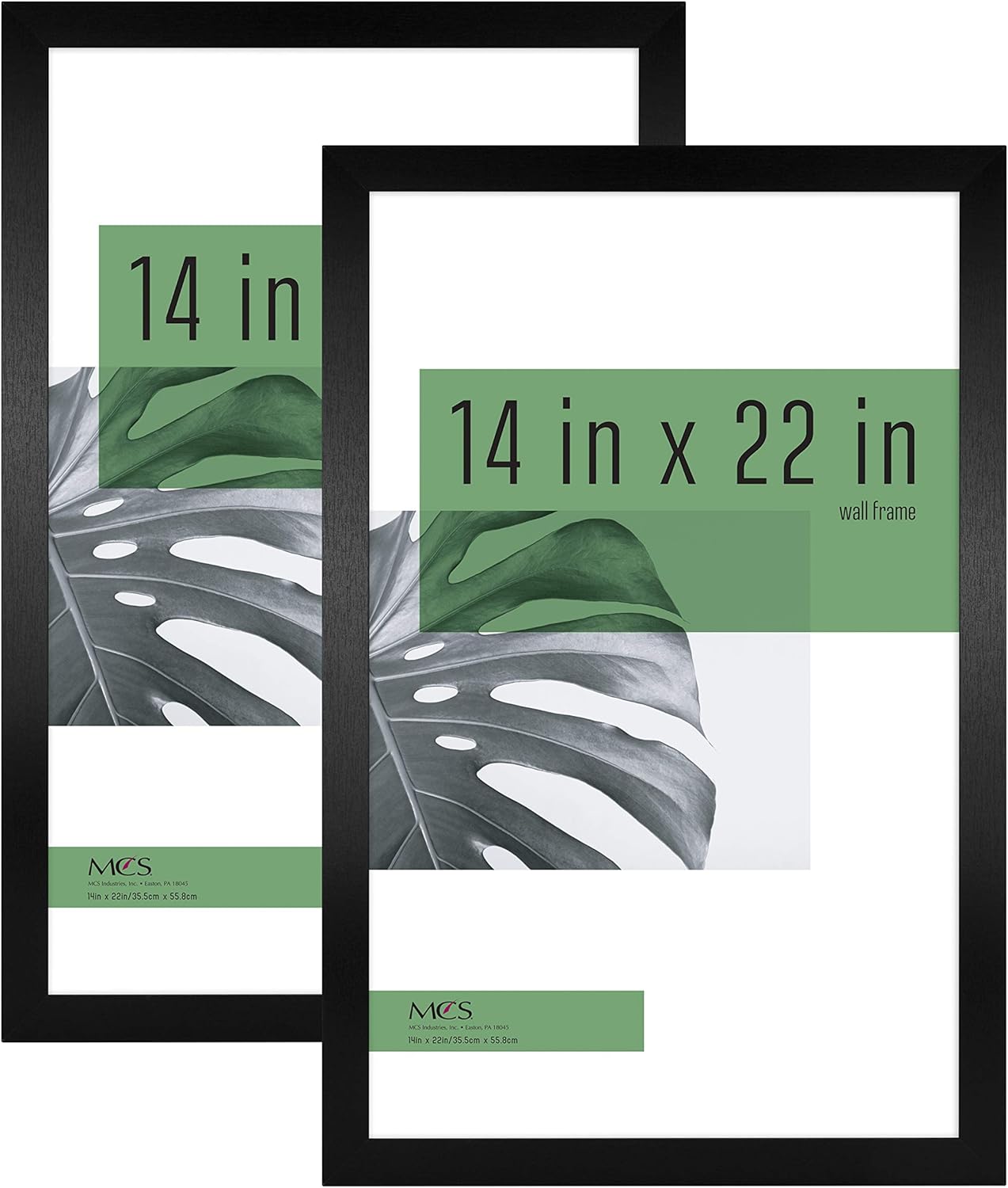 MCS Studio Gallery 14x22 Poster Frame for Photos & Art Prints