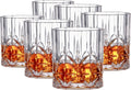 Plastic Whiskey Glasses Set of 6 - 14-Ounce Reusable, Shatter-Proof
