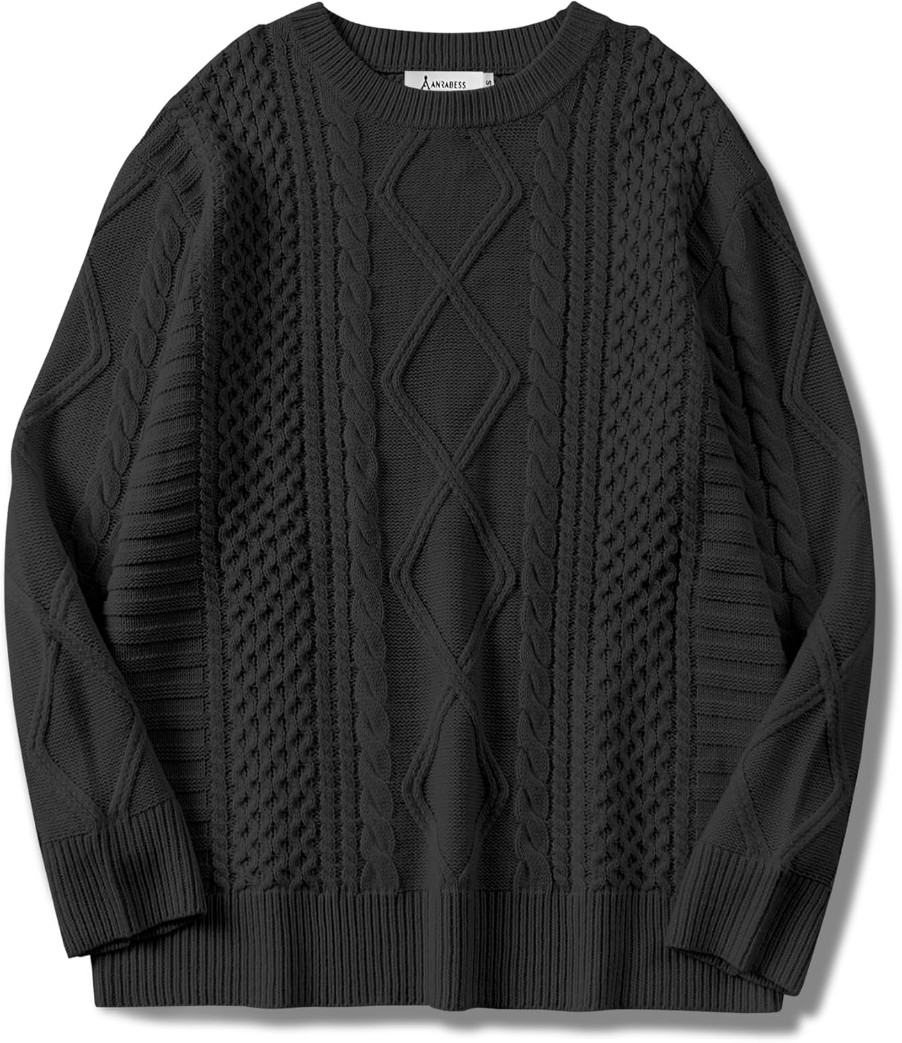 Oversized Cable Knit Sweater for Women - Cozy Fall Fashion