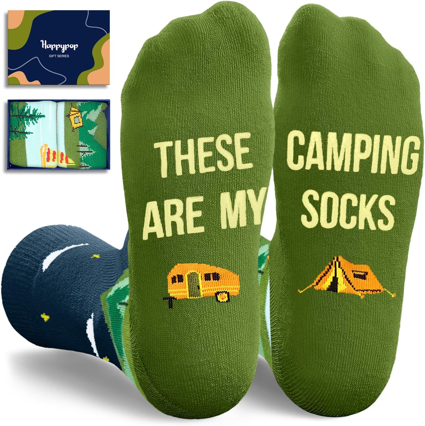 HAPPYPOP Sports Gift Socks - Perfect for Active Outdoor Enthusiasts!