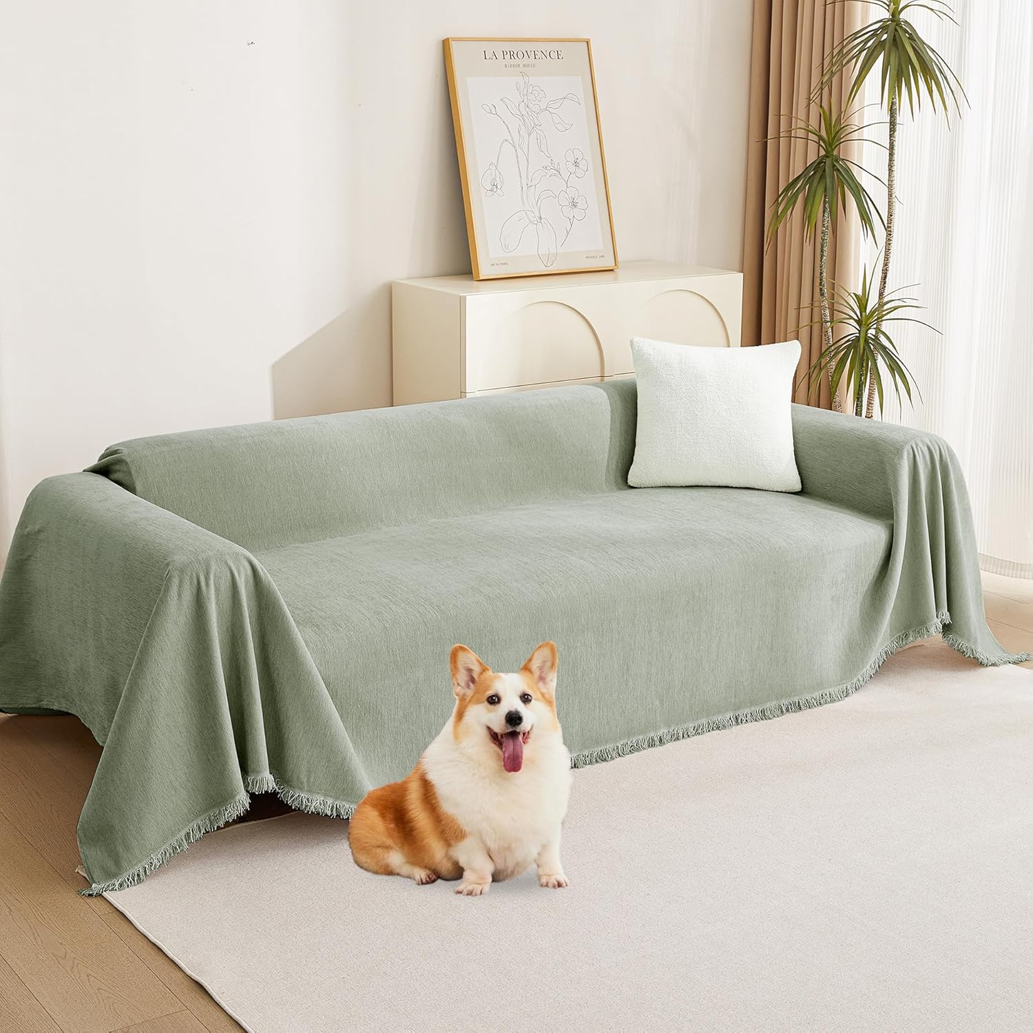MYSKY HOME Chenille Sofa Slipcovers for Stylish Protection