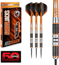 RED DRAGON Amberjack Series Darts Set with Flights and Shafts - 21g