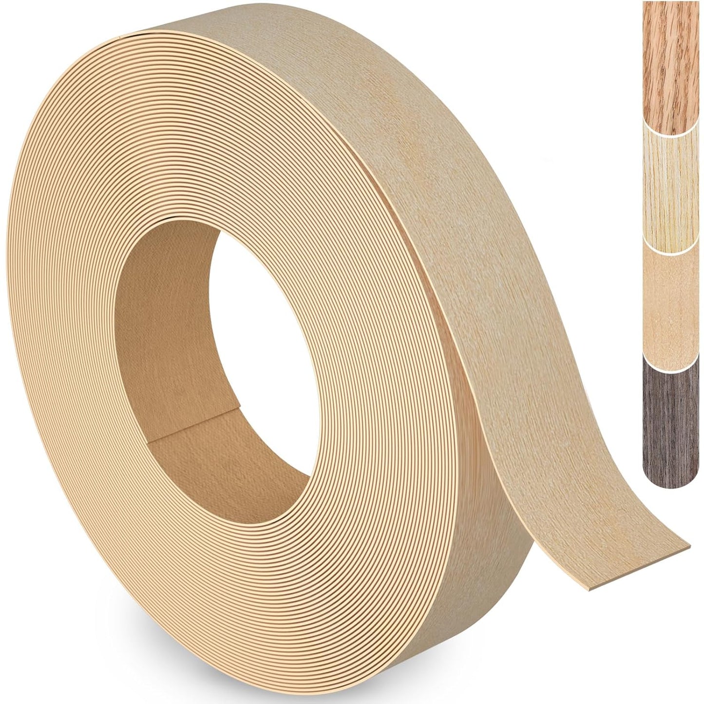 Birch Edge Banding for Cabinet Repair - Pre-glued Flexible Tape