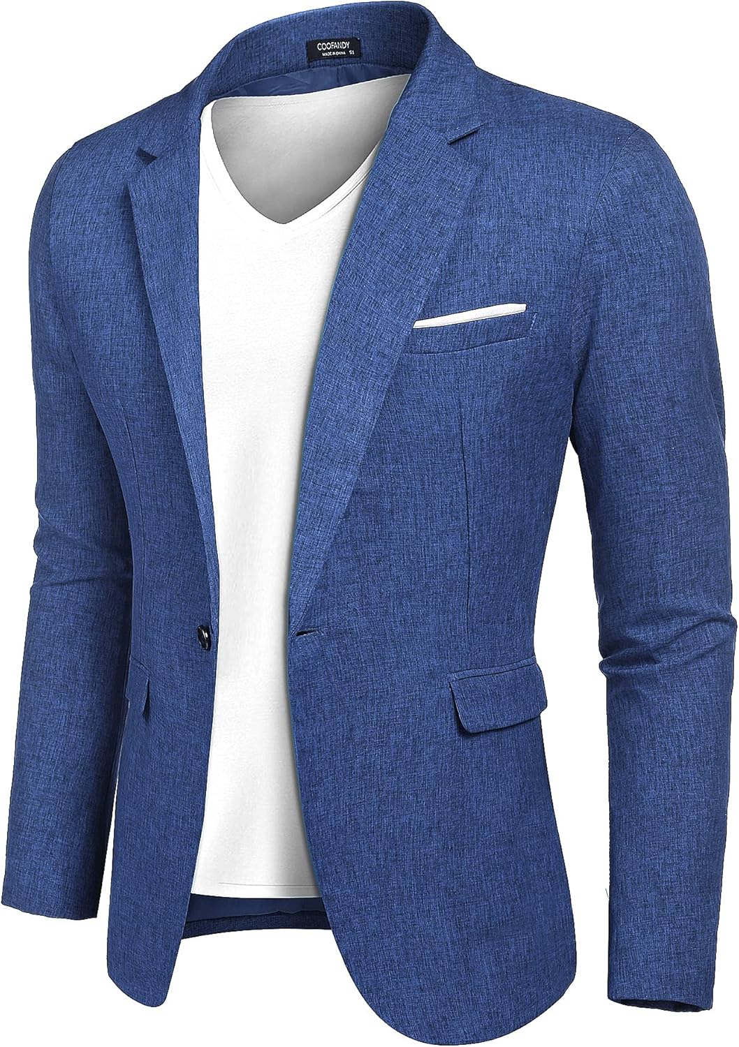 COOFANDY Men's Slim Fit Blazer for Casual and Formal Wear