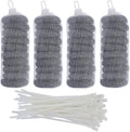 Washing Machine Lint Traps Stainless Steel 40-Pack - Drain Saver