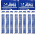 Erasers 144 Pack Premium Eraser Bulk Classroom Set - Clean, Durable