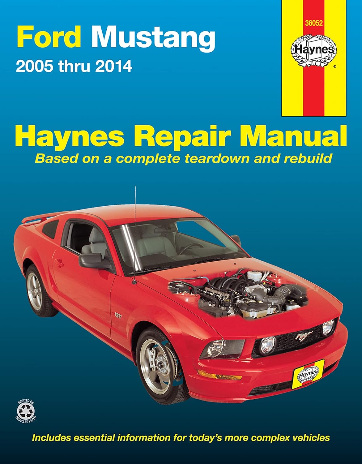 Ford Mustang (05-14) Haynes Repair Manual for DIY Enthusiasts