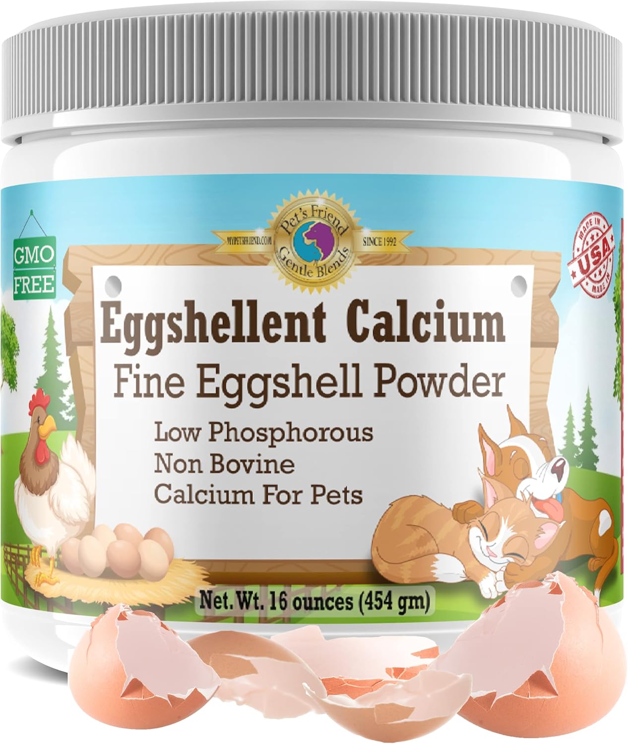 Calcium for Dogs and Cats - Strong Hip & Joint Supplement