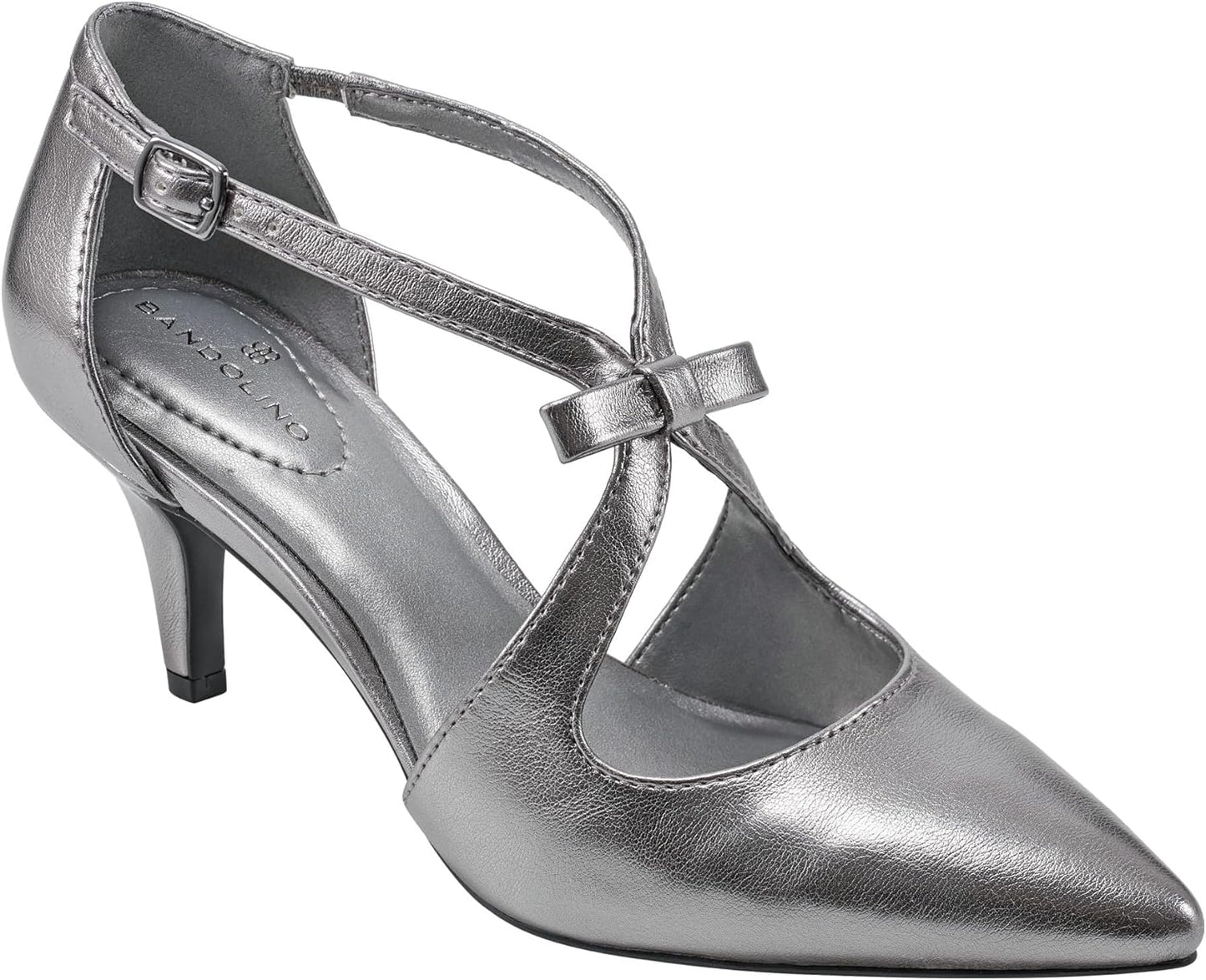 Bandolino Women's Zeffer Pump with Stylish Kitten Heel Design