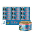 Wild Pink Salmon Canned 6 oz (Pack of 12) - Sustainably Wild