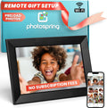 PhotoSpring Lite 10in WiFi Digital Picture Frame - Family Photo