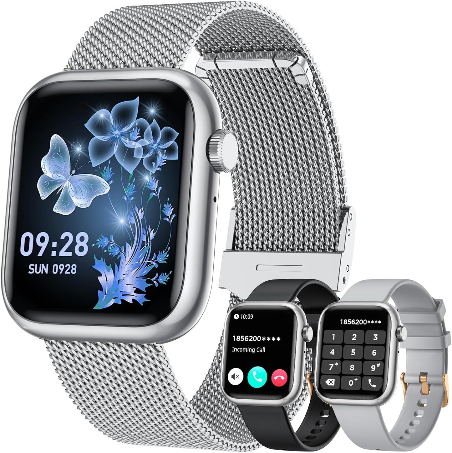 Smartwatch Women Fitness Tracker with Bluetooth Call Feature