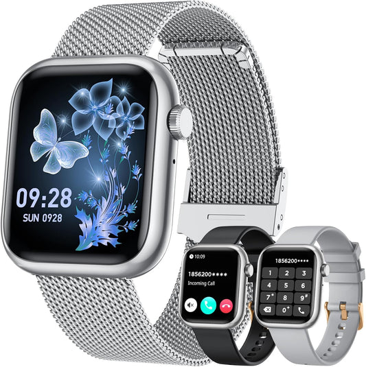 Smartwatch Women Fitness Tracker with Bluetooth Call Feature