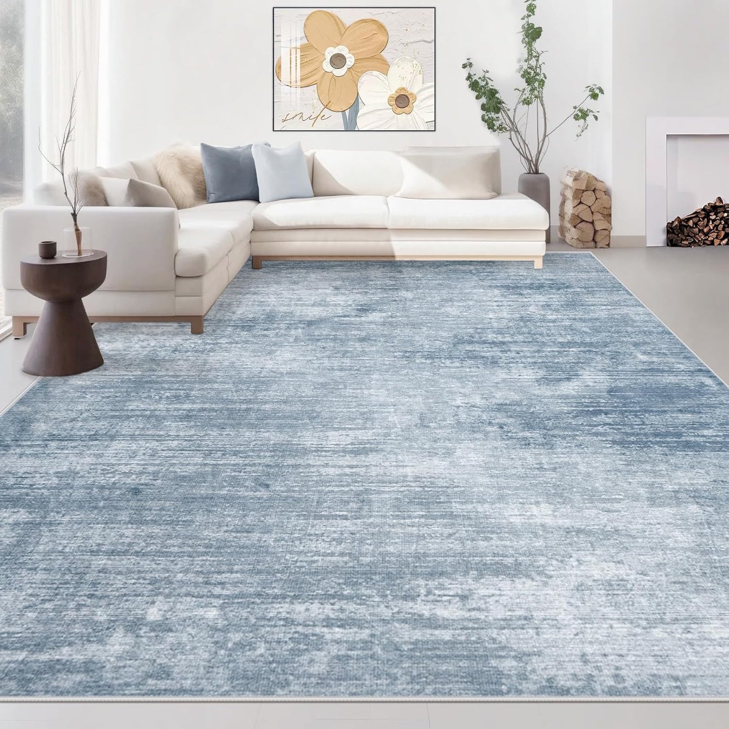 Modern Abstract 8x10 Area Rugs for Living Room and Bedroom
