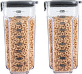 Clear Airtight Cereal Keeper 2-Piece Set - Fresh Pantry Storage