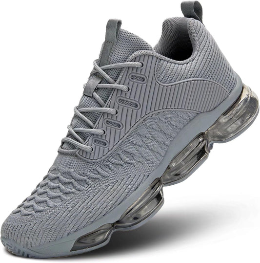 Mens Running Shoes Air Low Top Comfort Walking Lace Up Sneakers