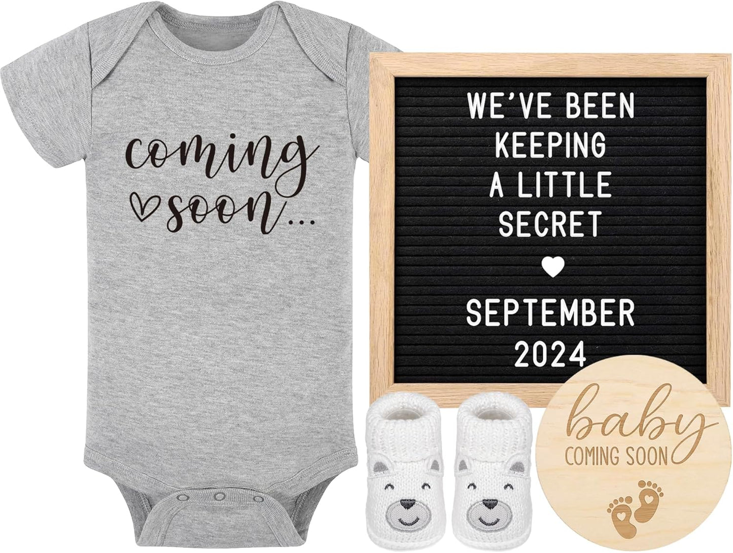 Pregnancy Announcement Set for Unique Baby Reveal Ideas