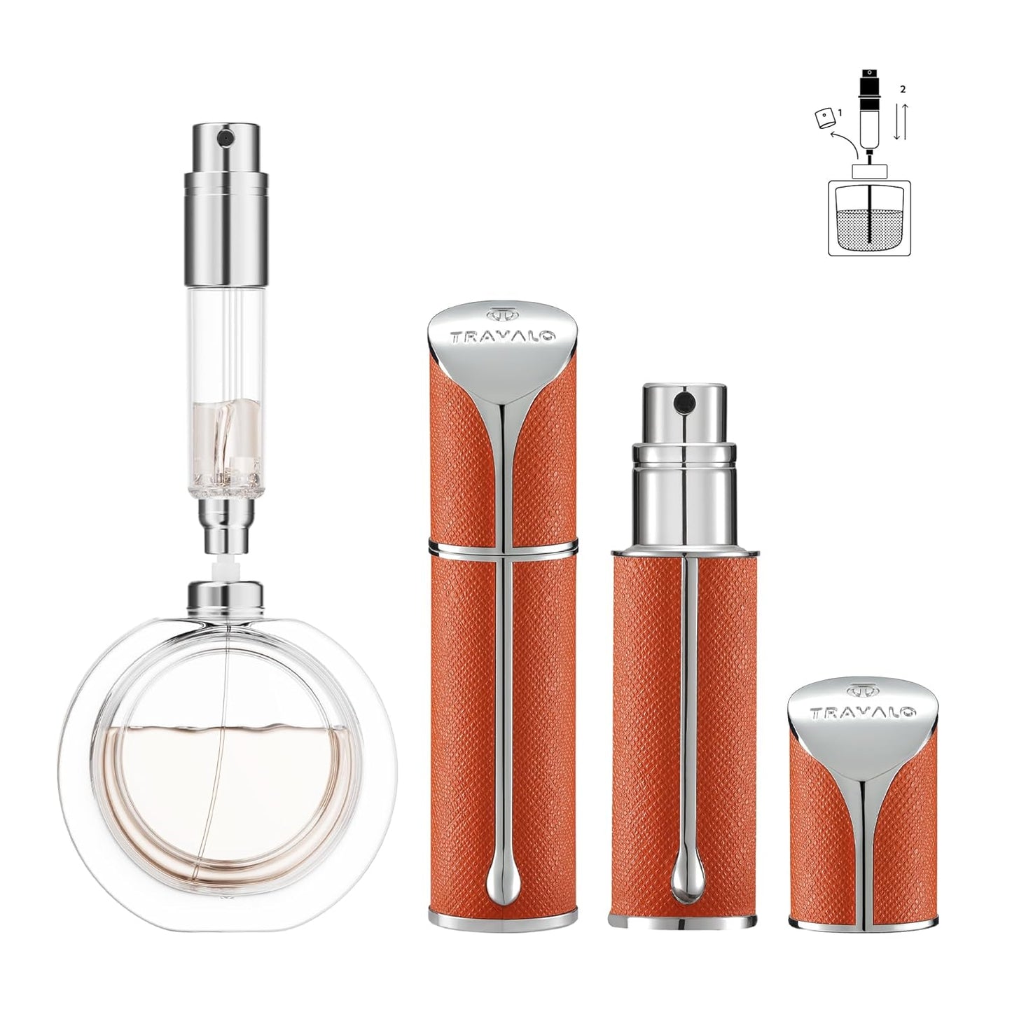 Travalo AQUA Perfume Travel Refillable Bottle for Fragrances