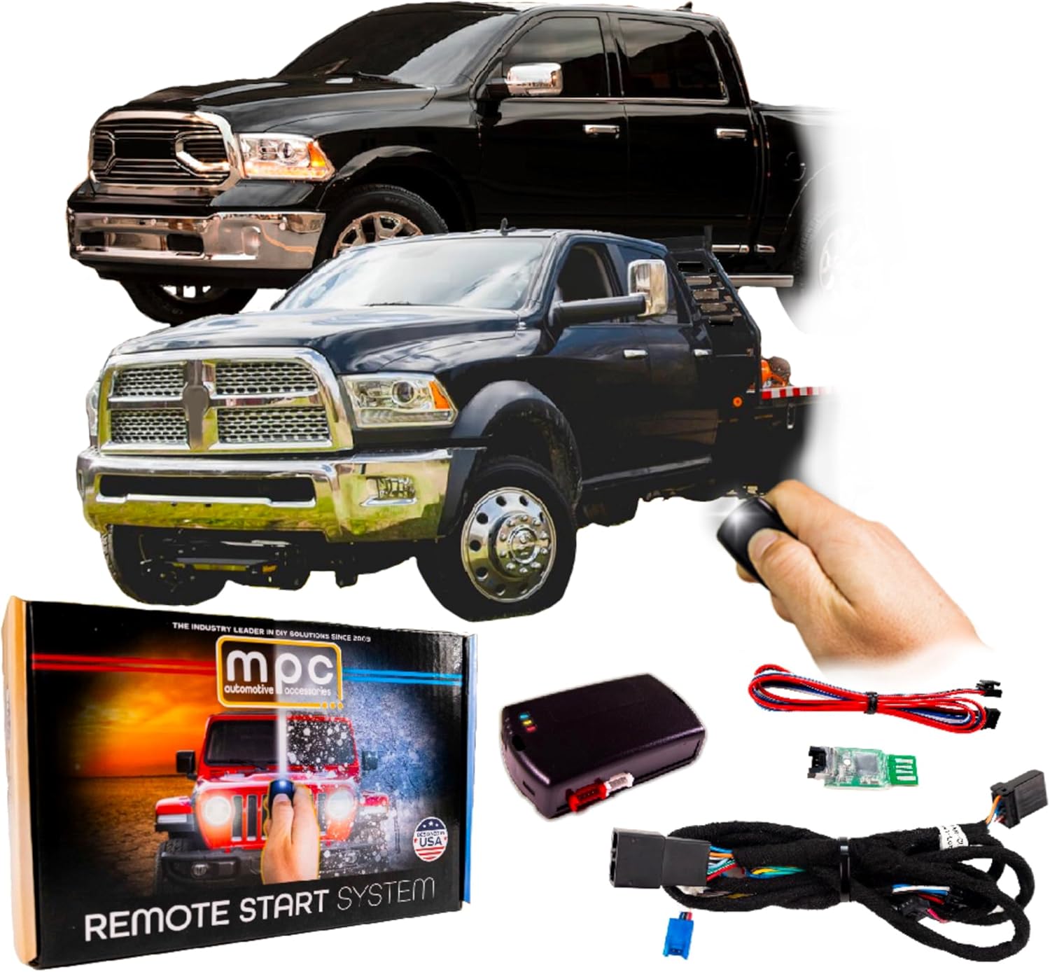 MPC Remote Start Kit for RAM 1500, 2500, 3500 2013-2017