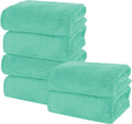 MOONQUEEN 6 Pack Premium Bath Towel Set - Quick Drying, Ultra Soft