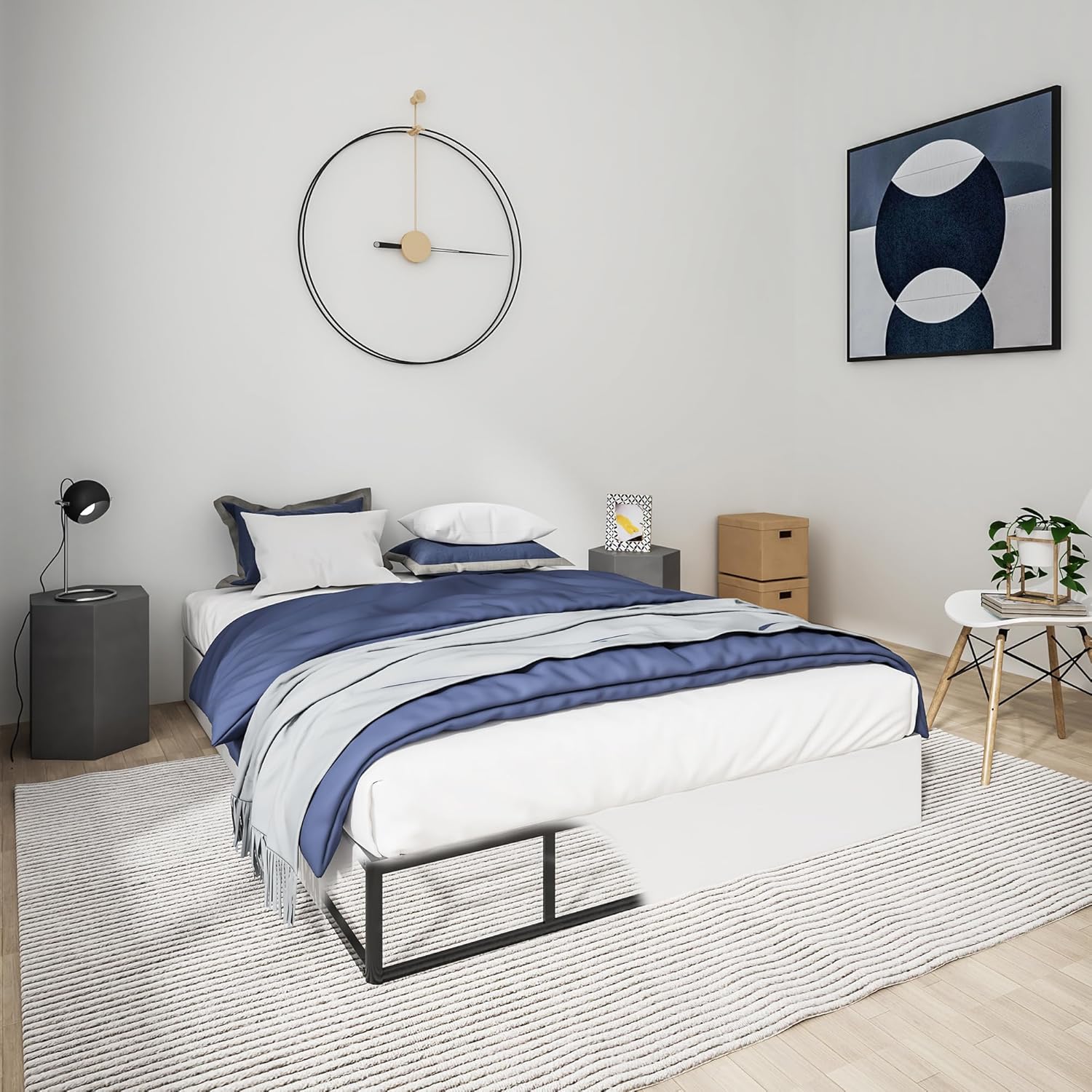 Qingzhou 9 Inch High Full Size Box Spring for Mattress Support