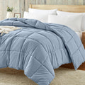 Homelike Moment Comforter King Size Blue - Lightweight All-Season