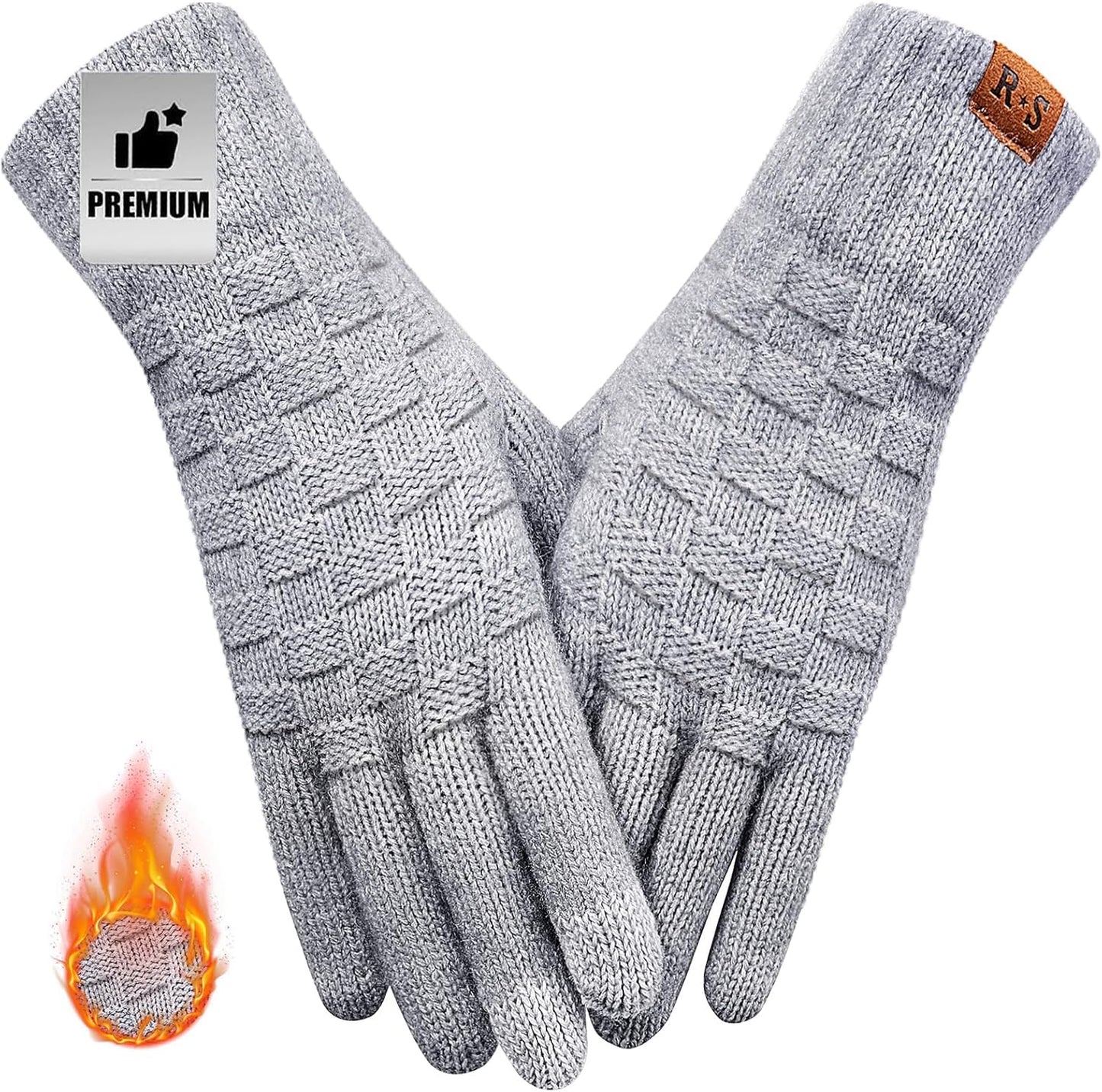 Touch Screen Thermal Gloves for Women by REACH STAR