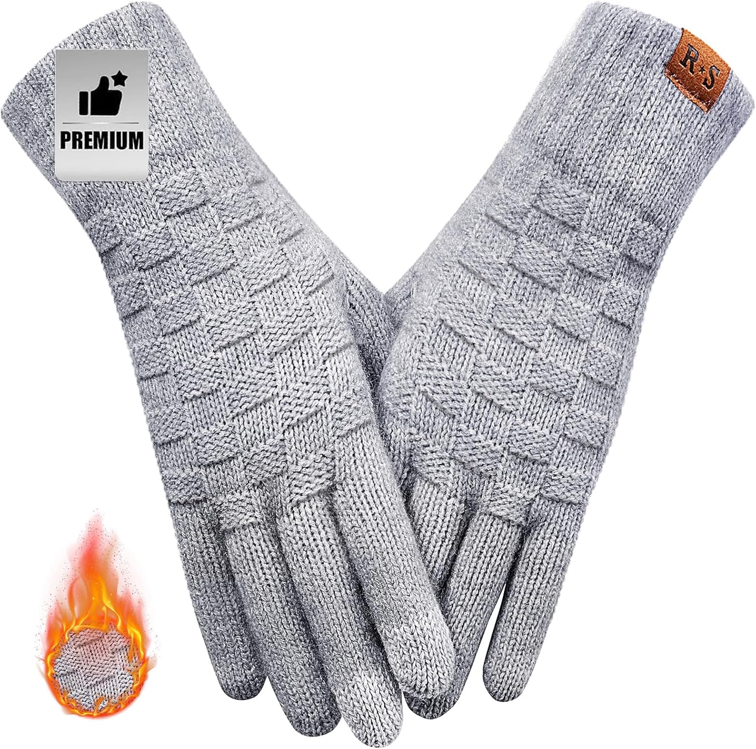 Touch Screen Thermal Gloves for Women by REACH STAR
