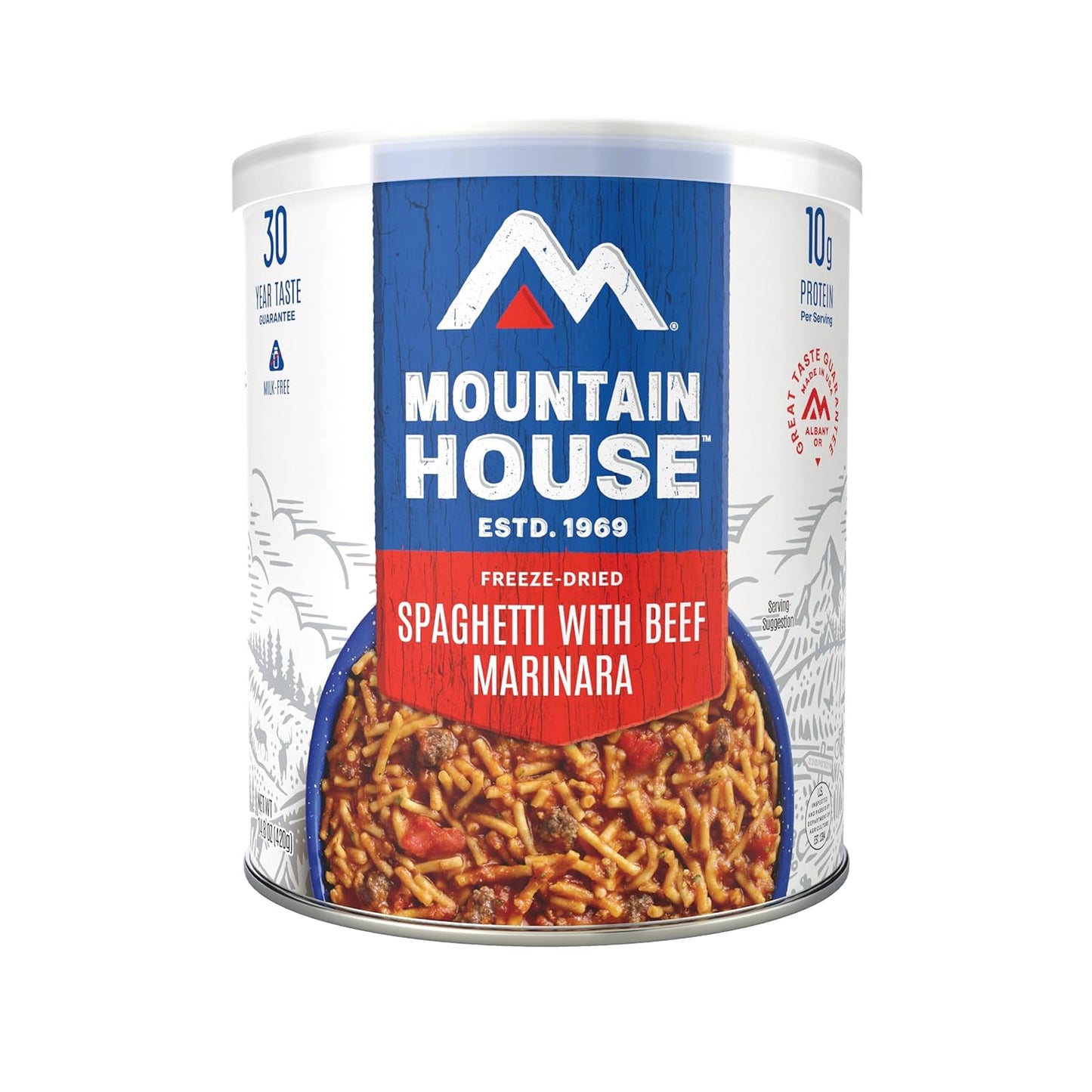 Mountain House Spaghetti with Beef Marinara for Adventurers
