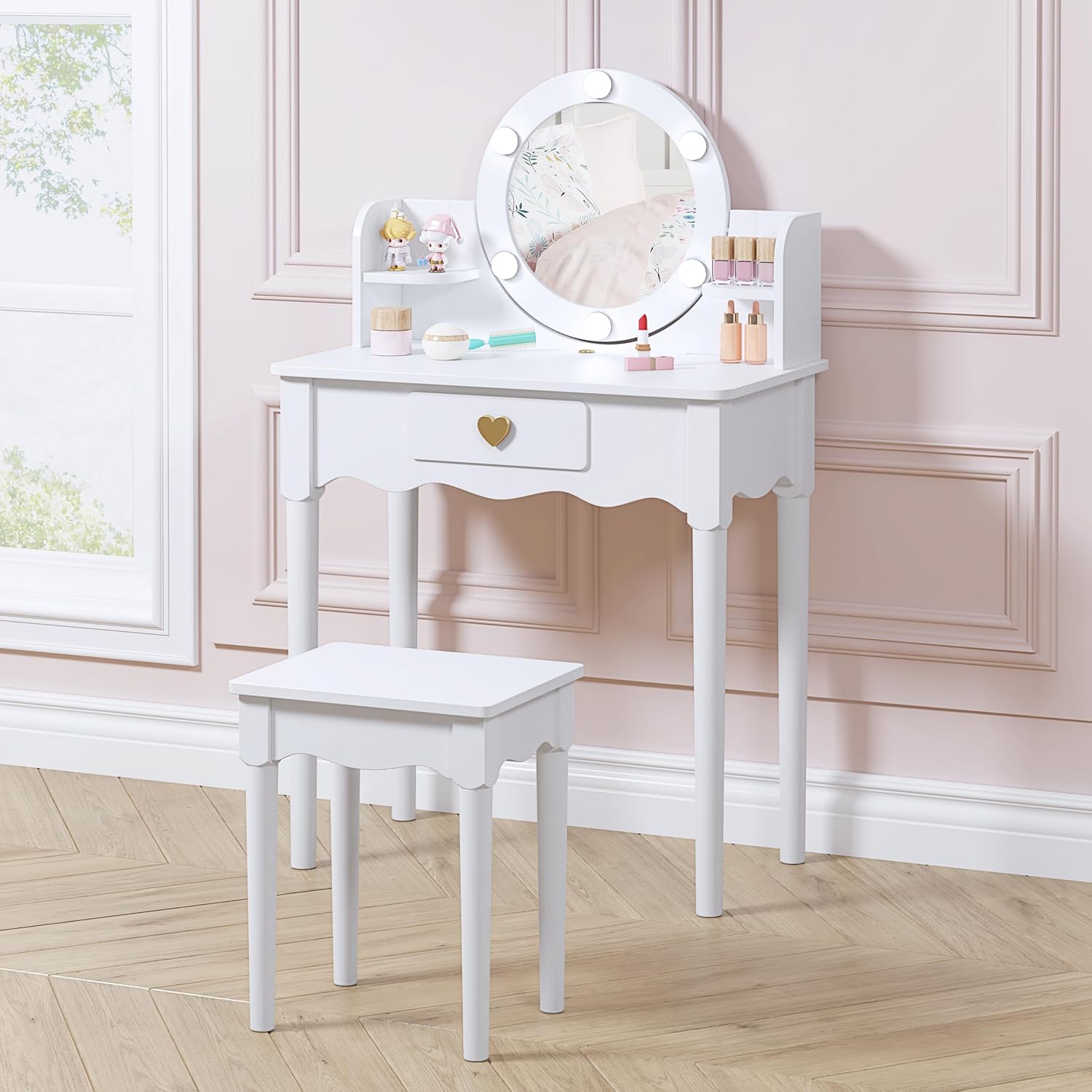 Princess Vanity Set with Lights by UTEX