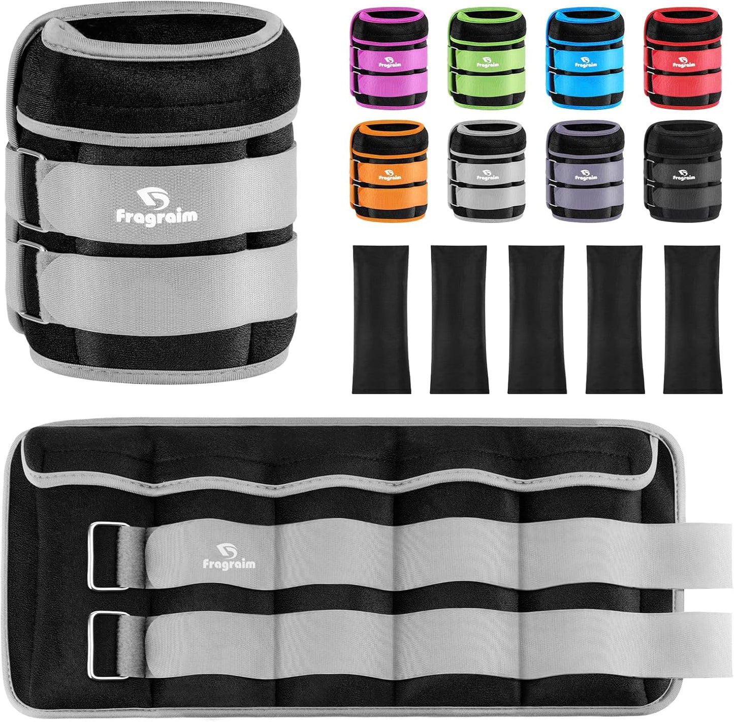 Adjustable Ankle Weights for Enhanced Fitness and Strength Training