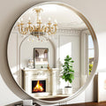 30 Inch Round Bathroom Mirror - Wall Mounted Circle Mirror