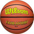 WILSON Evolution Indoor Game Basketballs - Soft Grip, Ultimate Control