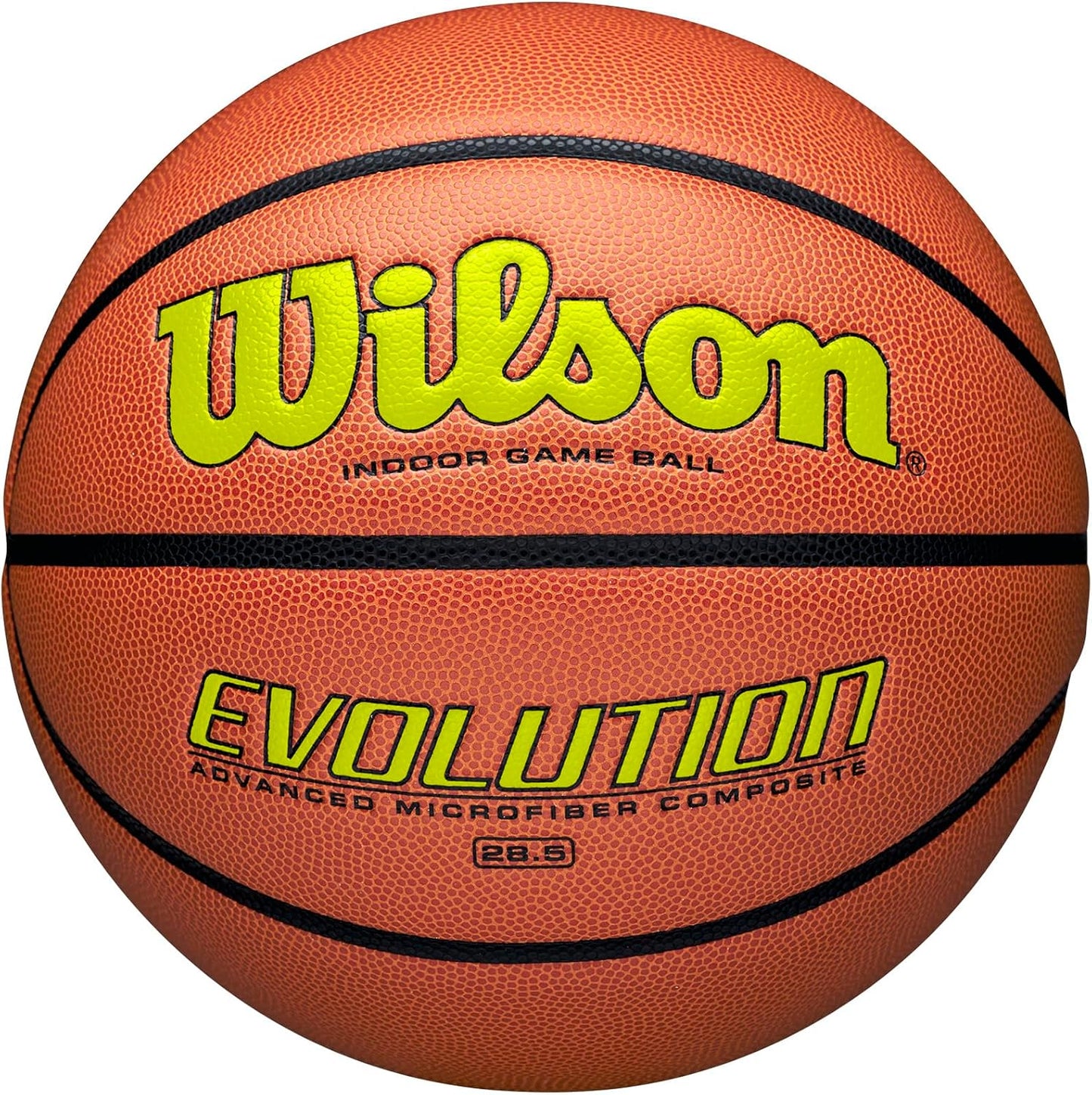 WILSON Evolution Indoor Game Basketballs - Perfect for All Players