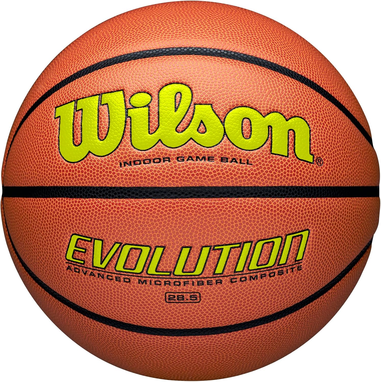 WILSON Evolution Indoor Game Basketballs - Perfect for All Players