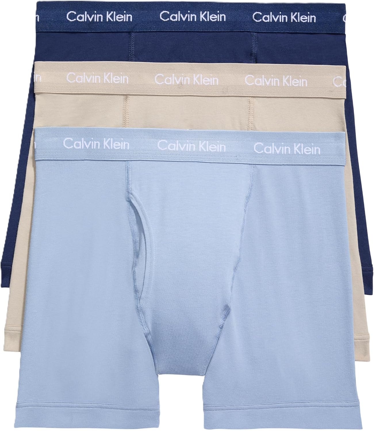 Calvin Klein Men's Cotton Stretch Boxer Briefs 3-Pack for Comfort