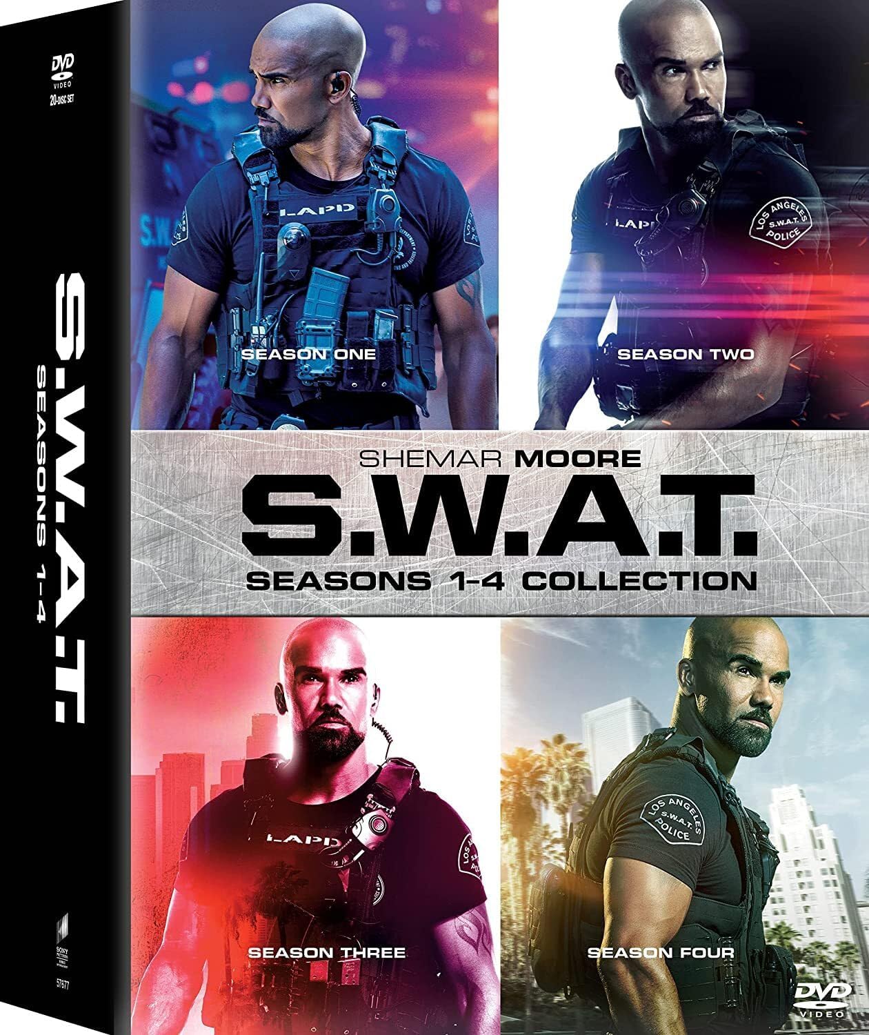 S.W.A.T.: Seasons 1-4 Collection - Action-Packed Drama Series