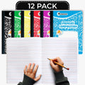 Primary Composition Notebooks 12 Pack, 200 Pages - Kids Writing