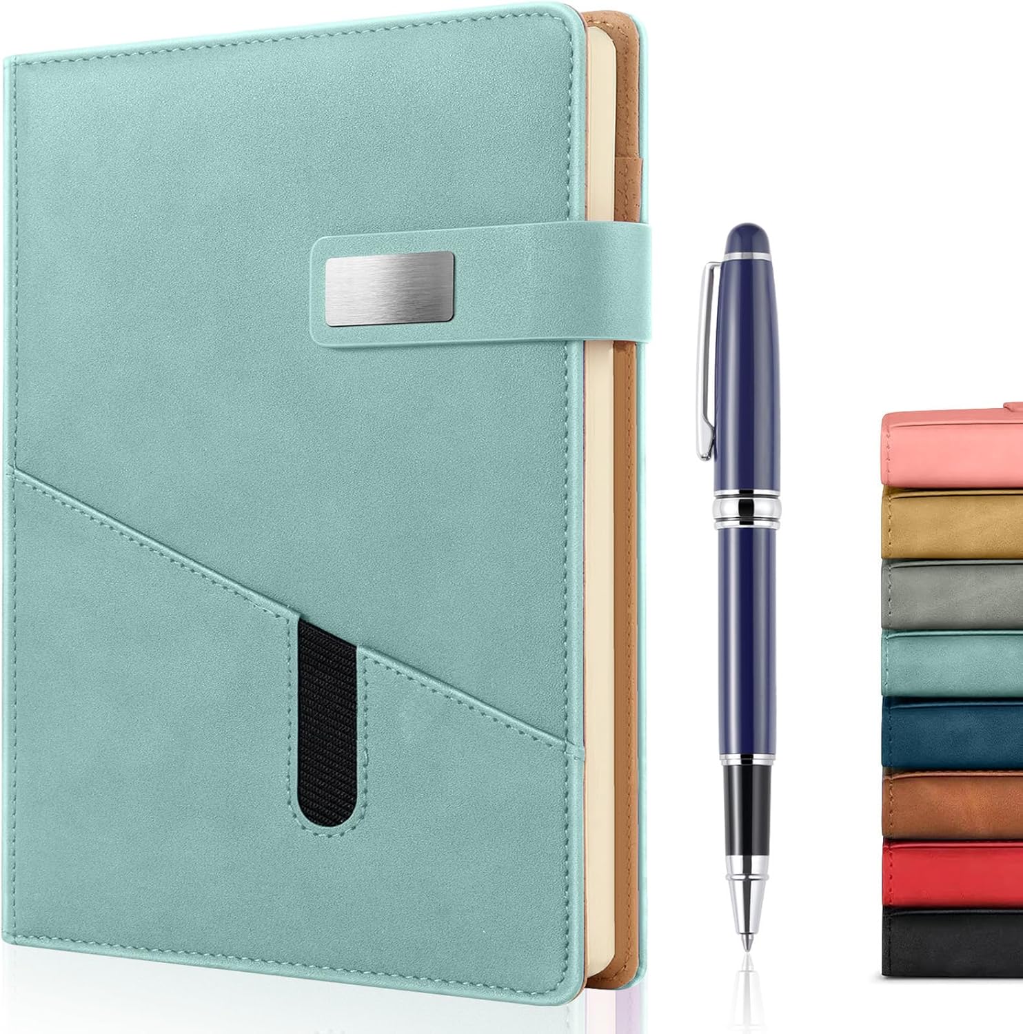 240pg Refillable Leather Journal - A5 Stylish Organization!