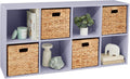 Kids Bookcase 8-Cube Storage Organizer - Customizable Lavender