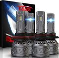 KATANA 9005 H11 Bulbs Combo - 800% Brightness 6500K White Fog Pack