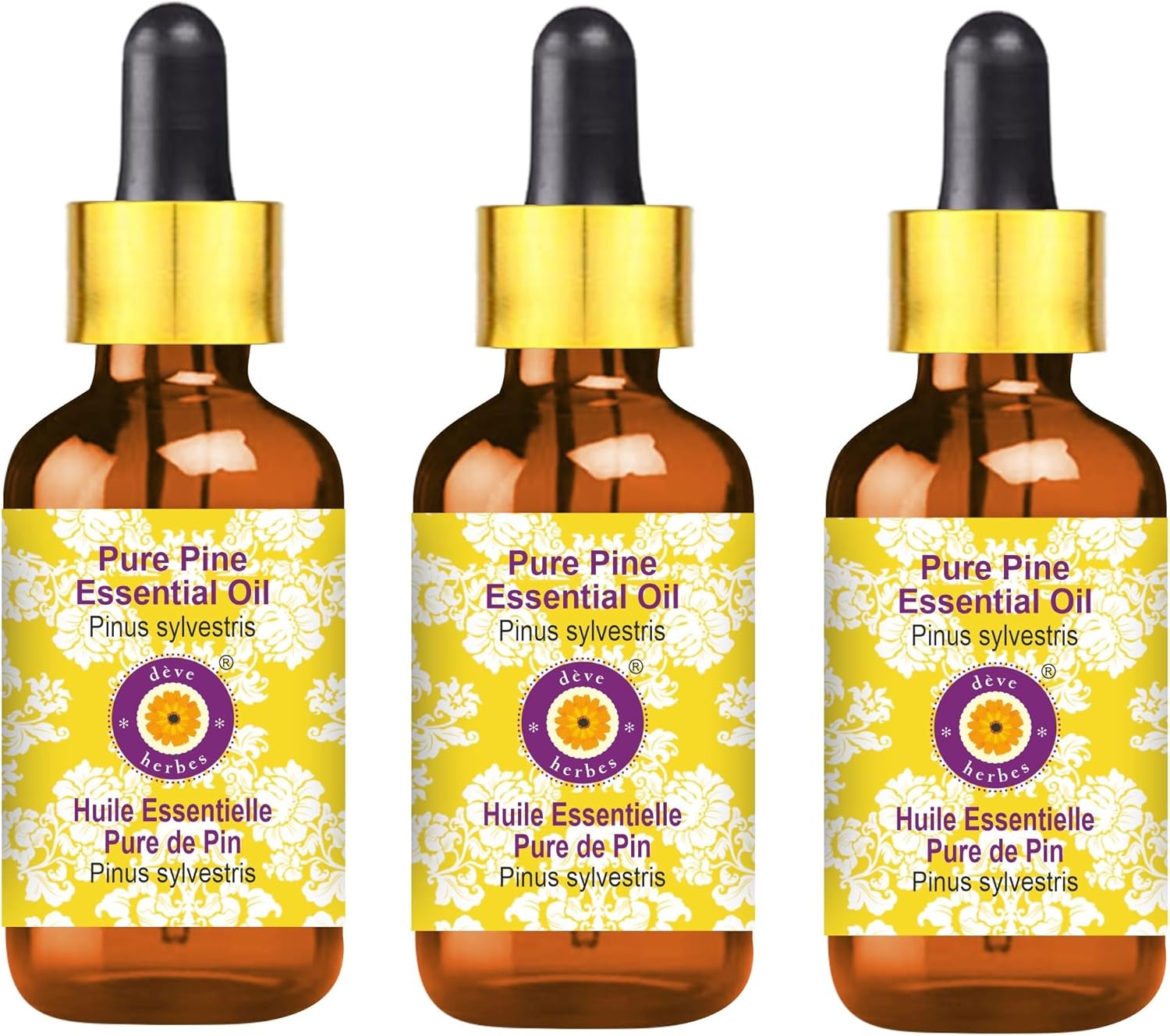 Deve Herbes Pure Pine Essential Oil for Skin and Hair Care
