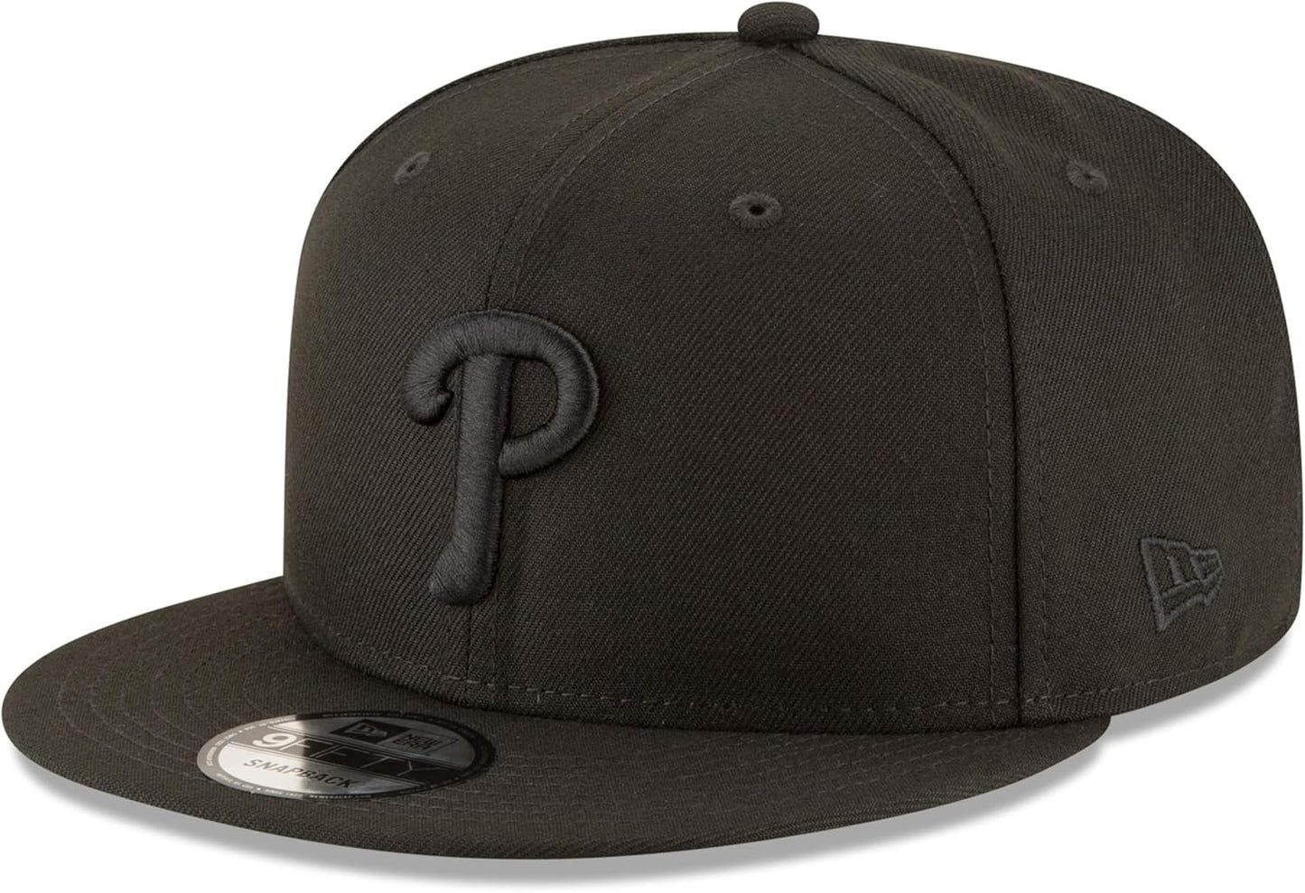 Philadelphia Phillies Black 9FIFTY Adjustable Snapback Hat Cap