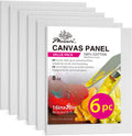 PHOENIX Large Painting Canvas Panels 16x20 in 6 Pack - Ready to Paint