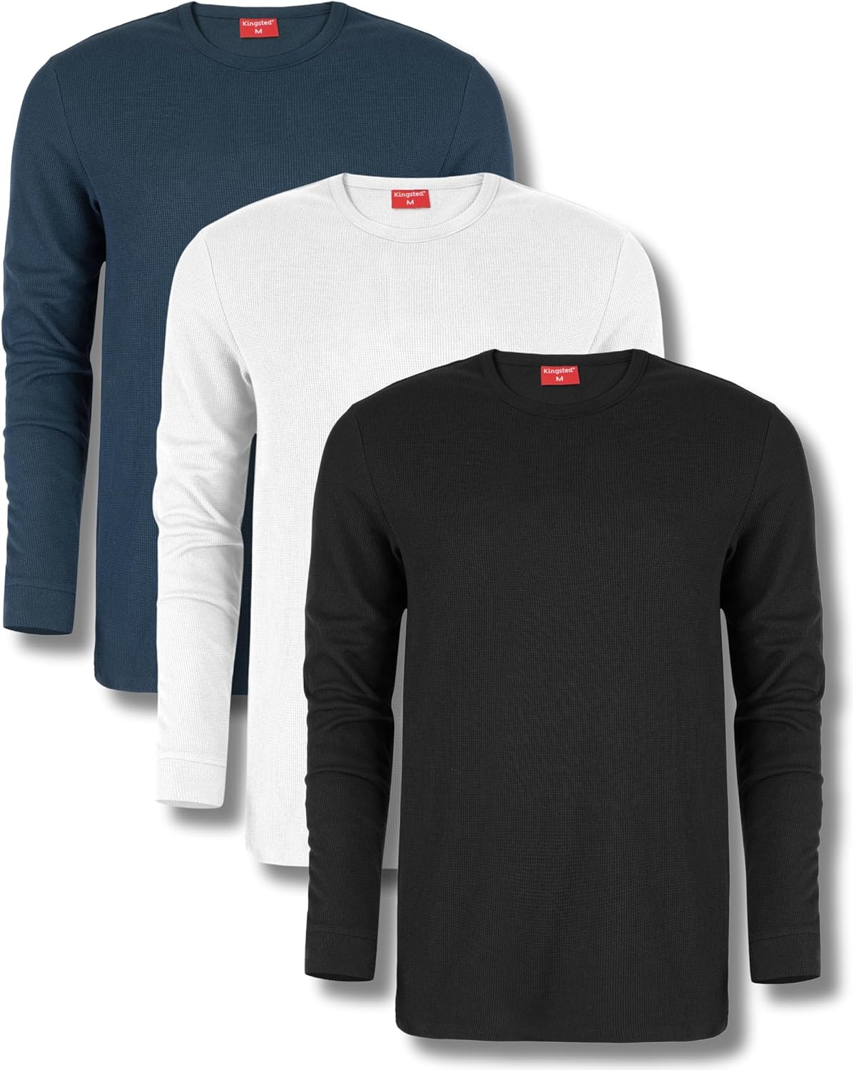 Kingsted Waffle Shirts for Men - Classic Comfort Fit